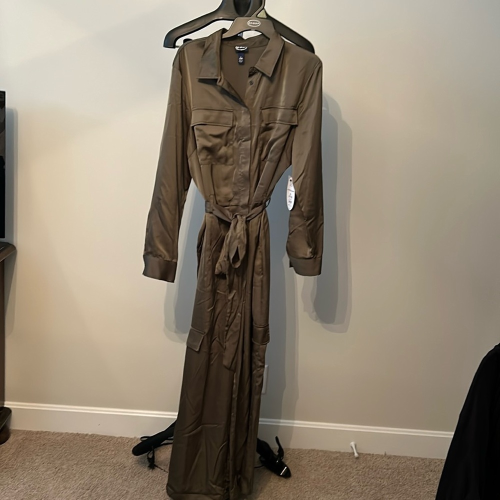 NWT-Scoop Silky Jumpsuit
